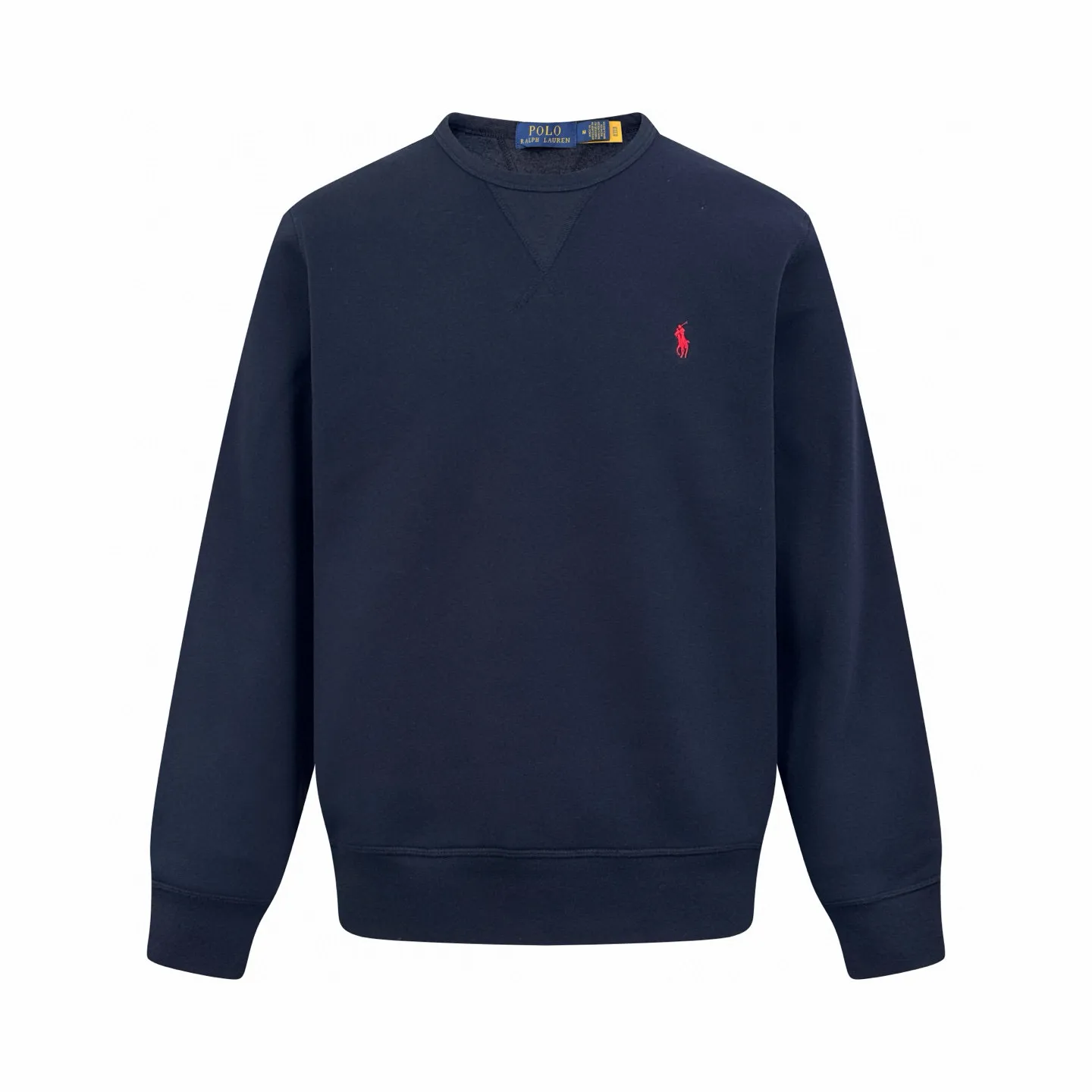 🅿️320 [Exclusive supply] Ralph Lauren pony embroidered round neck sweatshirt (navy blue). The original version was purchased for 1,690 and developed. The fabric is made of customized cloud-like honey cotton fleece sweatshirt material. It feels delicate and comfortable against the skin. It is based on matte gray and comes with a soft light filter. The exquisite indigo pony logo is embellished. It is highly recognizable. It has an atmosphere of freedom and vitality. A symphony of pure and smart colors. Outline high-end silhouettes with extreme simplicity and become the focus of vision. Demonstrate taste in silence, using imported machine embroidery technology. Use advanced computer control systems and precision mechanical components to achieve iconic pony embroidery operations. High precision. The lines are smooth and delicate, using the Hasuo process. Sewing with specific machines. Hasuo has high fastness and adds visual effects. It is time-consuming and labor-intensive, and the fabrics have been washed. It has a better hand feel and texture. It is not easy to deform and is not easy to shrink. Not easy to fade and maintain long-lasting beauty. Size:S-M-L-XL